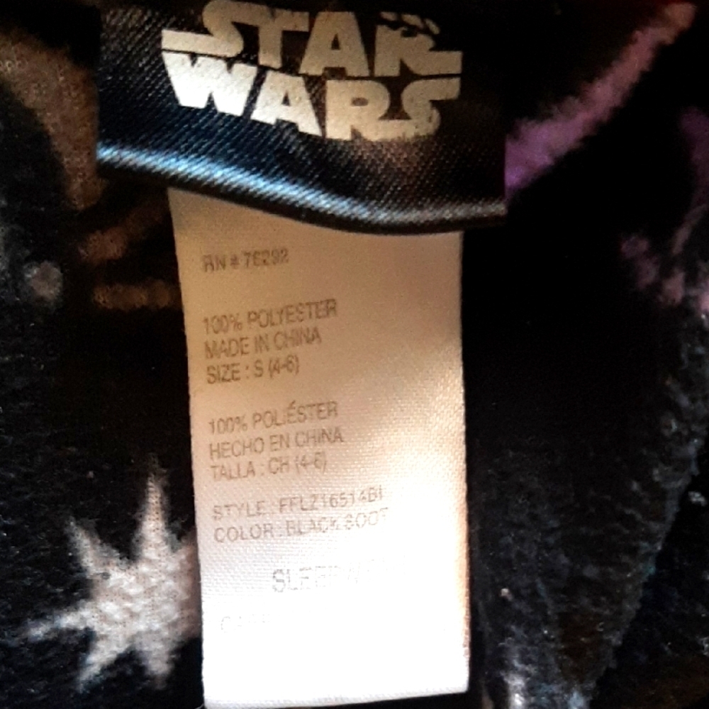 Star Wars Black and White Sleepwear - Picture 4 of 4